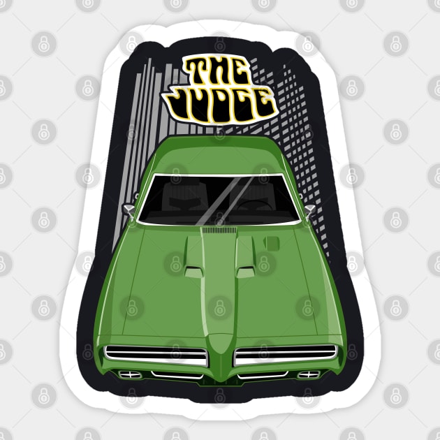 GTO The Judge - Green Sticker by V8social